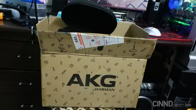 AKG K701 大手办 耳机 开箱